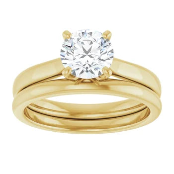 18ct WG Solitaire Lab Grown Diamond Ring