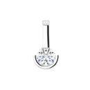18ct Yellow Gold Solitaire Lab Diamond Pendant