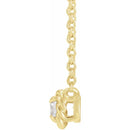 14ct Yellow Gold Diamond Pendant