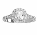 Halo Styles Diamond Engagement Ring Mounting