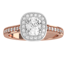 Halo Styles Diamond Engagement Ring Mounting