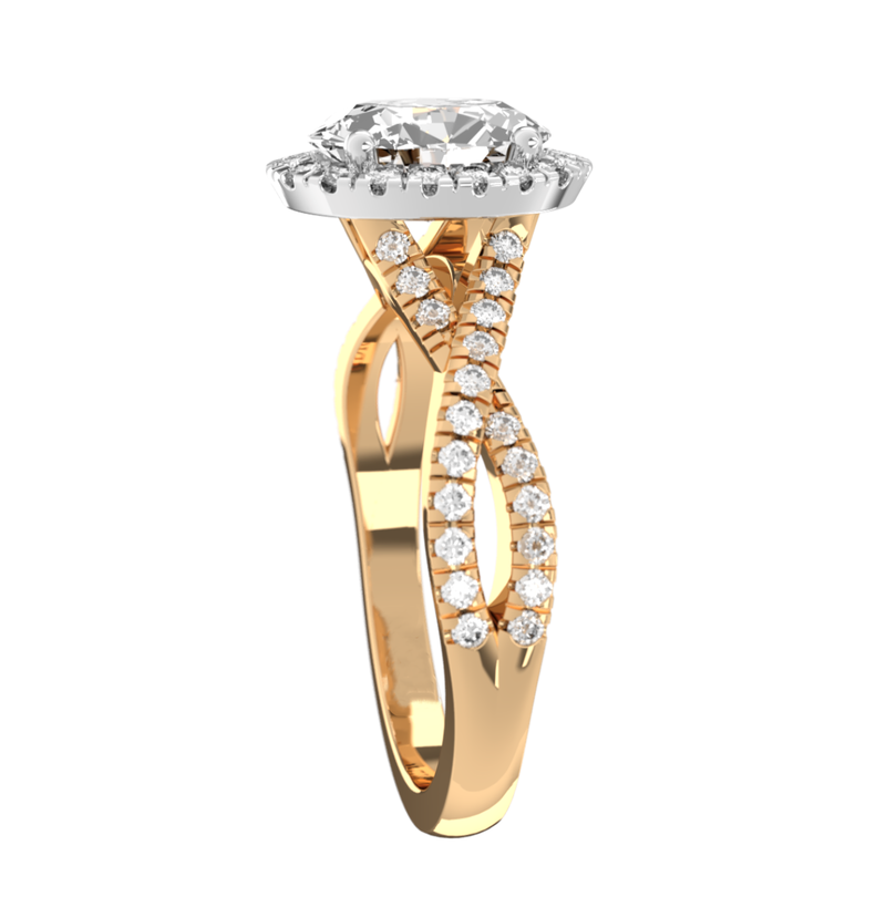 Halo Styles Diamond Engagement Ring Mounting