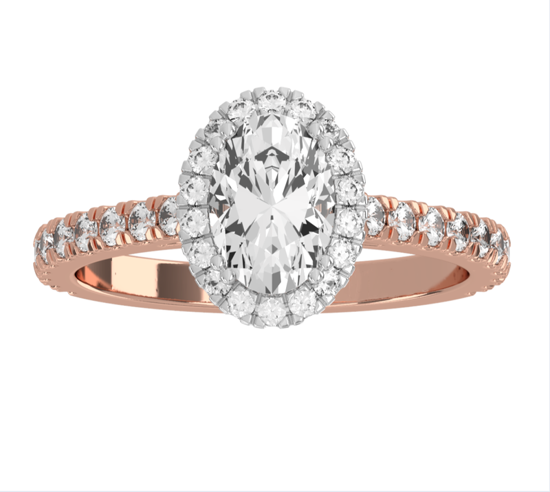Halo Styles Diamond Engagement Ring Mounting