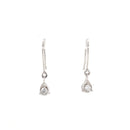 18CT White Gold Diamond Earrings