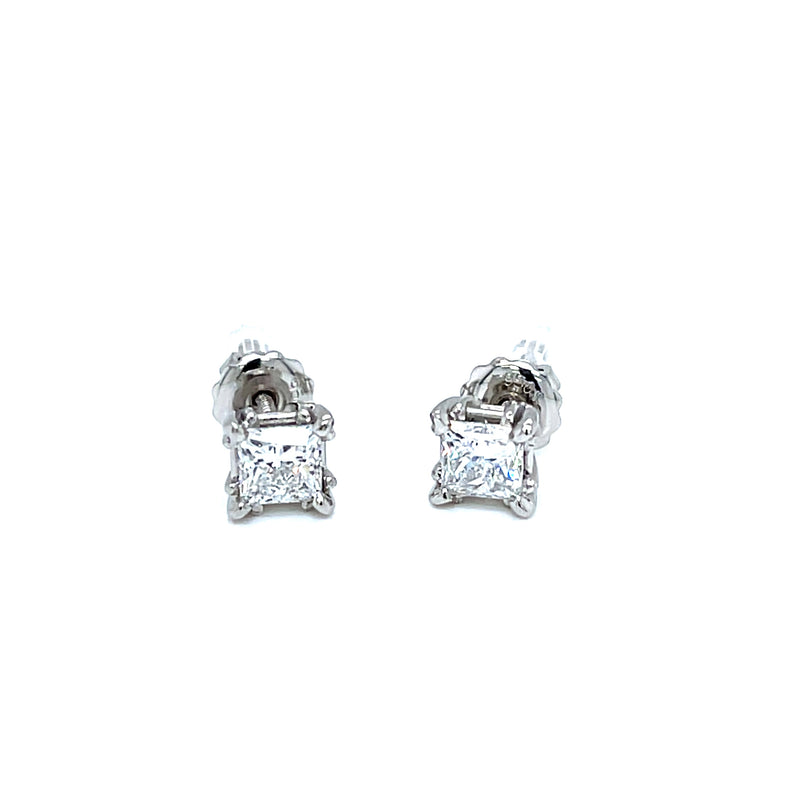 Platinum Diamond Stud Earrings