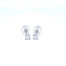 (SOLD)   Platinum Diamond studs