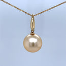 9ct Yellow Gold Australian South sea Pearl Pendant