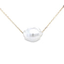 SOLD - 9ct Yellow Gold Australian South Sea Pearl Pendant