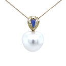 SOLD - 18ct Yellow Gold Australian South Sea Pearl Pendant