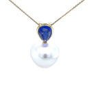 SOLD - 18ct Yellow Gold Australian South Sea Pearl Pendant