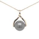 9ct YG Tahitian Pearl Pendant