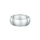9ct White Gold Men Wedding Ring