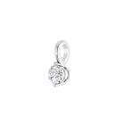 18ct White Gold Lab Diamond Pendant