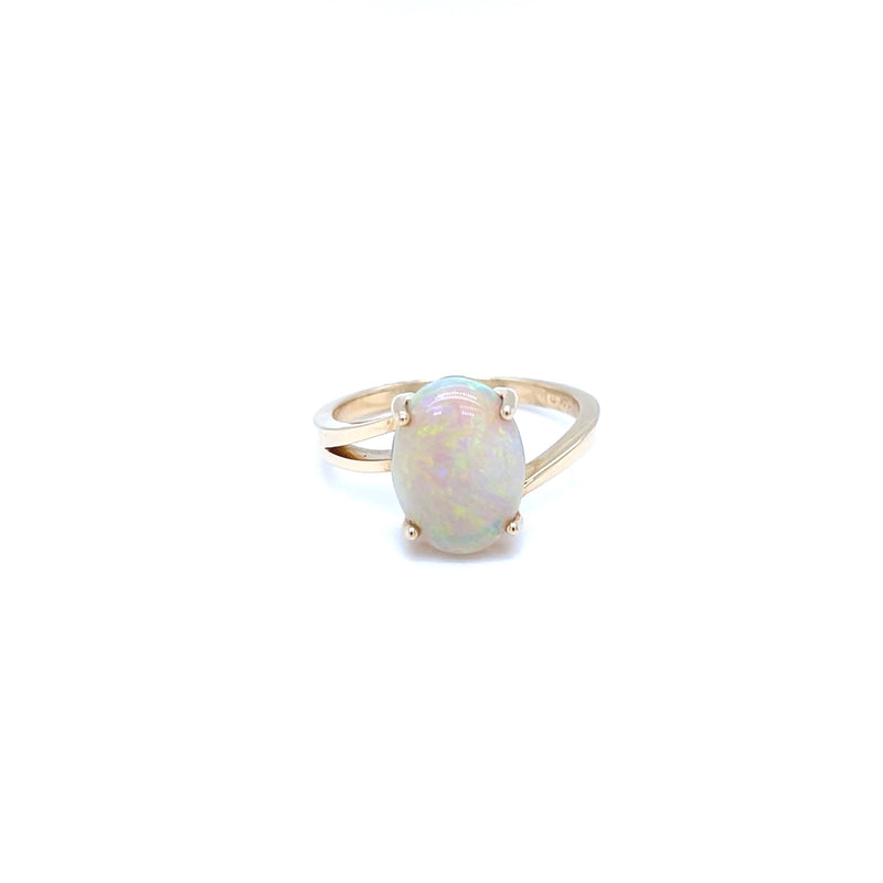 14ct YG Opal Ring