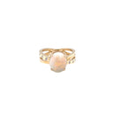 SOLD  - 14ct YG Opal Ring