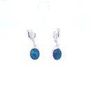 925 Silver Opal Earrings