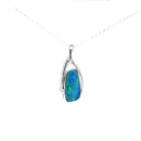 (SOLD) 925 Sterling Silver Opal Pendant
