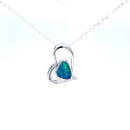 SOLD - 925 Sterling Silver Opal Pendant