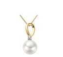 18ct Yellow Gold Australian south sea Pearl Pendant