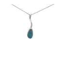 925 Silver Opal Pendant