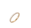 18ct YG Lady  Diamond Ring