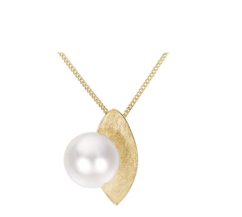 18ct Yellow Gold Australian South Sea Pearl Pendant