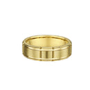 9ct Yellow Gold Deluxe Men Wedding Ring