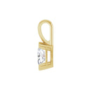 18ct Yellow Gold Diamond Pendant