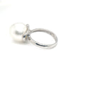 Platinum Australian South sea Pearl Ring