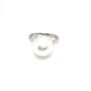 Platinum Australian South sea Pearl Ring