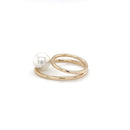9ct Yellow Gold Australian South Sea Pearl Ring
