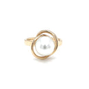 SOLD - 9ct Yellow Gold Australian South Sea Pearl Ring