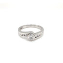 18ct White Gold Diamond Ring