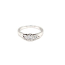 18ct White Gold Diamond Ring