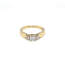 18ct Yellow Gold Diamond Ring