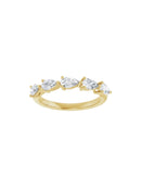 18ct YG Lady Diamond Ring