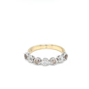 SOLD - 18ct YG & WG Diamond Ring