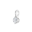 18ct White Gold Lab Diamond Pendant
