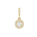 14ct Yellow Gold Diamond Pendant