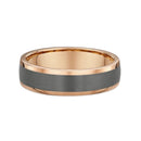 9ct RG & Tantalum Men Wedding Ring