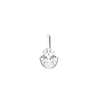 18ct Yellow Gold Lab Diamond Pendant