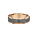 9ct RG & Tantalum Men Wedding Ring