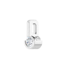 18ct Yellow Gold Solitaire Lab Diamond Pendant