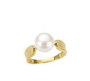 18ct Yellow Gold Australian south sea Pearl Ring