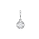 14ct Yellow Gold Diamond Pendant