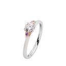 SOLD - 18ct WG & RG Diamond Ring