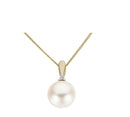 18ct Yellow Gold Australian south sea Pearl Pendant