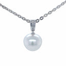 SOLD - 9ct White Gold Australian South Sea Pearl Pendant
