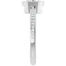 18ct Yellow Gold - Oval & Round cut Lab Grown Accented Diamond Ring