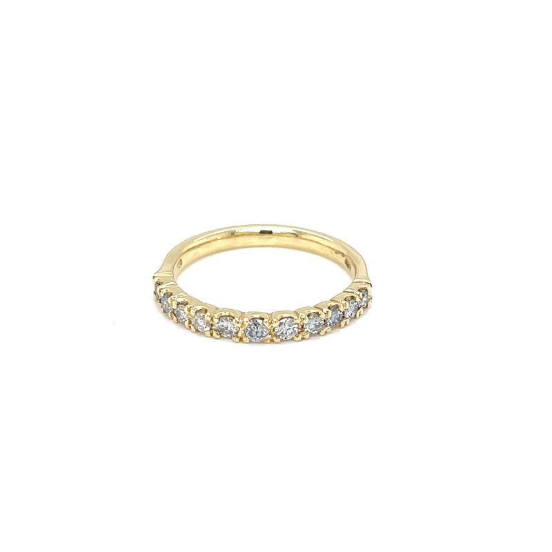 18ct Yellow Gold Lady Diamond Ring
